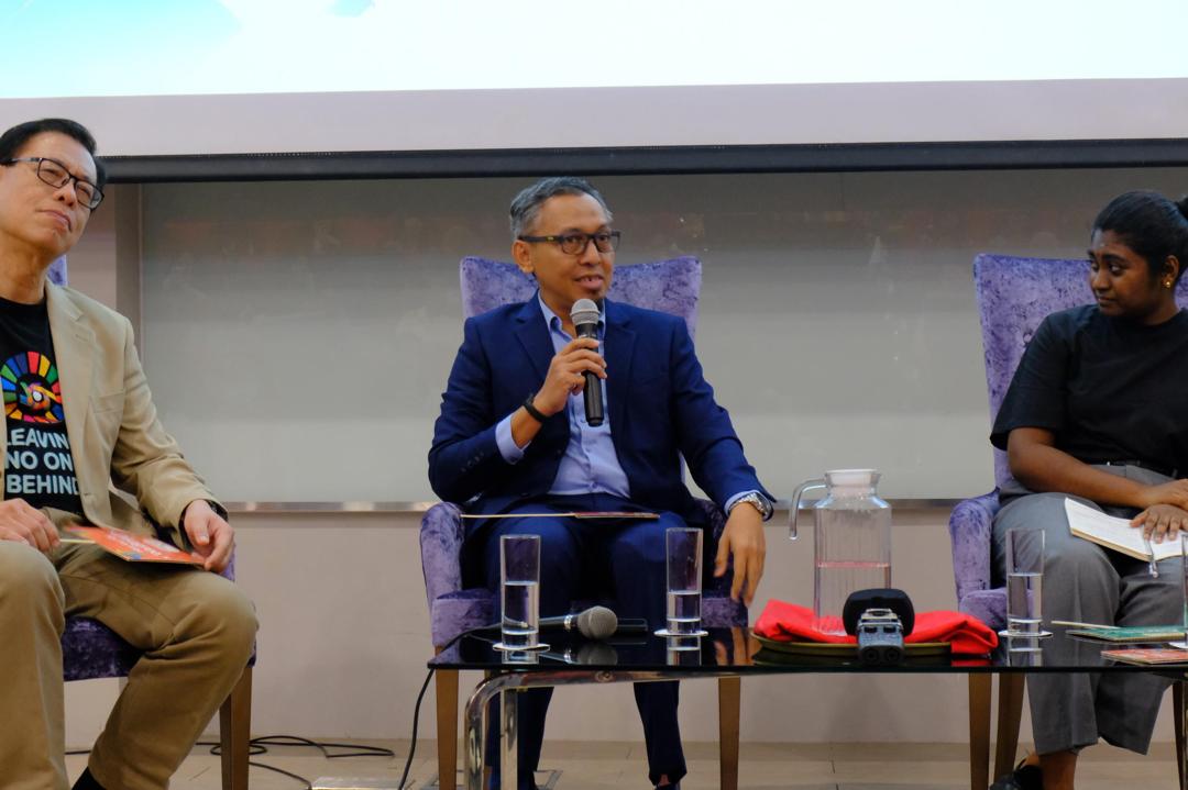 Khairull Hafiz speaking at Asia ESG Summit 2025